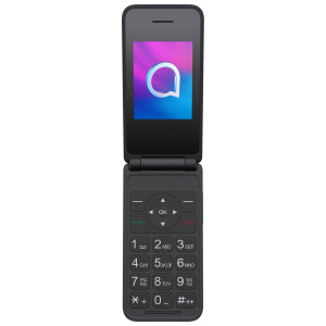 Мобильный телефон Alcatel 3082X 64Mb темно-серый раскладной 3G 4G 1Sim 2.4