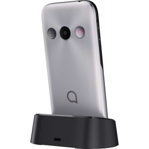Мобильный телефон Alcatel 2019G серебристый моноблок 1Sim 2.4
